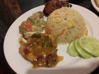 Set Menu-5 (Fried Rice, Chicken fry, Beef Masala, mixed vegetables, Salad)